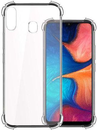 Back Cover For Samsung Galaxy A20 Transparent