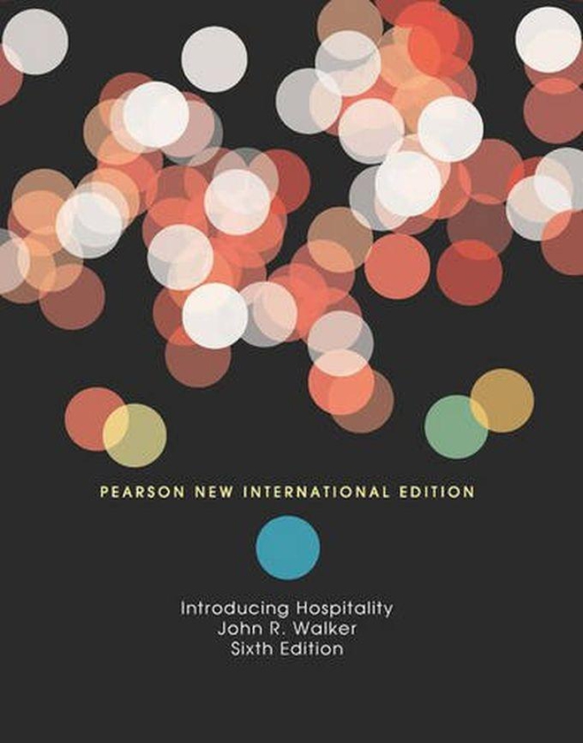 Pearson Introduction To Hospitality, Plus MyHospitalityLab Without Etext: Pearson New International Edition ,Ed. :6