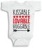 Twinkle Hands Kissable Lovable huggable Baby Onesie, Bodysuit, Romper- Babystore.ae