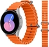 أحزمة ساعات Ocean 22 مللي متر متوافقة مع ساعة Xiaomi لون رياضي 2 S1 Active / Huami Amazfit GTR 47mm GTR 3 Pro Orange