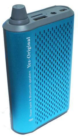 Yes Original SP-Yes-07 - 2200mAh Power Bank with Bluetooth Mini speaker & FM Radio