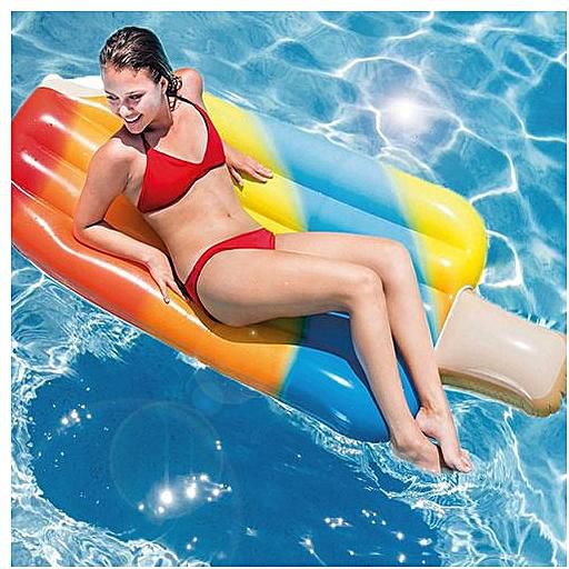 Generic Pvc Inflatable Floating Row Cartoon Ice Cream Floating Bed Adult Water  Games Sunbathing Floating Chair Inflatable Cushion price from jumia in  Kenya - Yaoota!