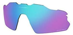 اوكلي عدسات نظارة شمسية اي في بيتش سبورت بديلة من رادار، لون ياقوتي بريزم، 38 ملم
