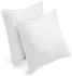 Line Sleep Cushion - White - 2 Pcs