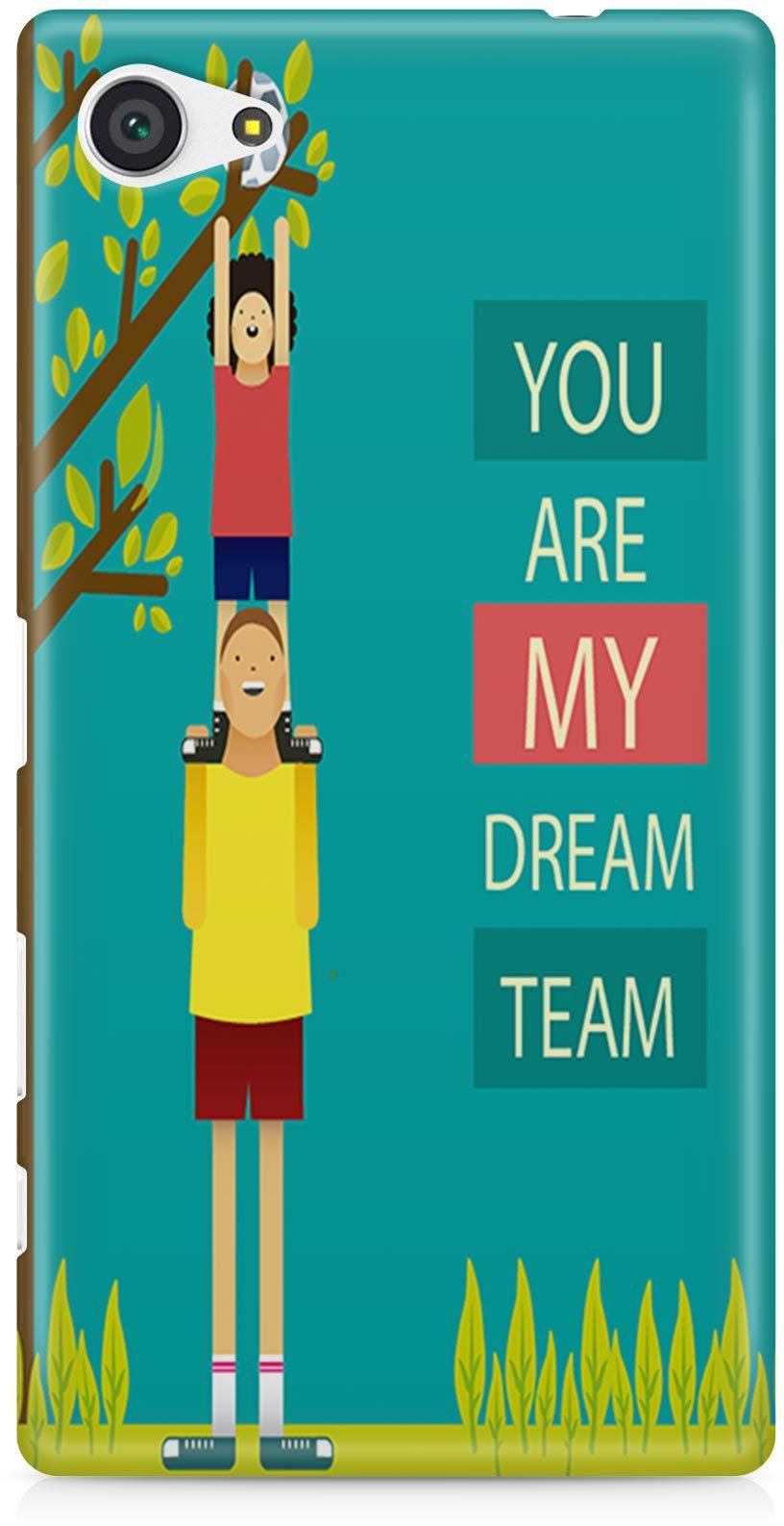 You are My Dream Team Children Football Case Cover for Sony Z5 Mini