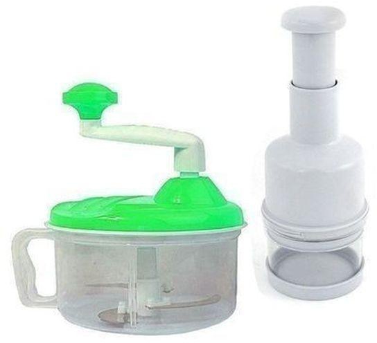 Manual Blender & Food Processor With Vegetable Onion Chopper