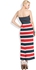 Ironi Striped Maxi Dress size:M