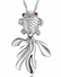 Necklace Fish - 925 Plated Sterling Silver