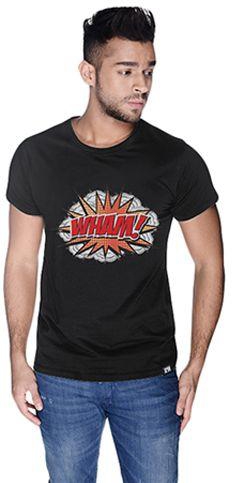 Creo Wham Retro  T-Shirt For Men - Xl, Black