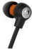 Motorola VerveRider Plus Wearable Bluetooth Earbuds - Black and Orange