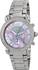 JBW Victory Women's 16 Diamonds Pink Dial Stainless Steel Band Watch - JB-6210-F