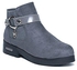 Club Shoes Suede Half Boot - Grey