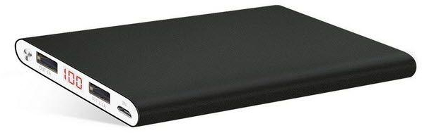 Polanfo 12000mAh Power Bank for Smartphones and Tablets - Black