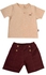 Junior High Quality Cotton Blend And Comfy Baby Pajama Set " T-Shirt + Printed Short "