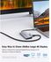LENTION USB C Hub with 4K HDMI, 3 USB 3.0, SD 3.0 Card Reader Compatible 2023-2016 MacBook Pro 13/14/15/16, New iPad Pro/Mac Air/Surface, More, Multiport Stable Driver Dongle Adapter (CB-C34, Gray)
