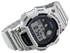 ساعة يد شبابية رقمية مقاومة للماء طراز W-735H-8A2V - قياس 47 مم - لون أبيض للرجال