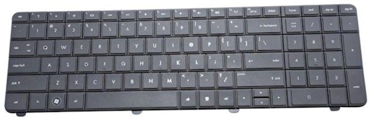 Laptop Keyboard Replacement For Hp-Cq72 Black