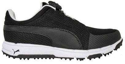 Puma Junior Grip Sport Disc Golf Shoes - Black/White