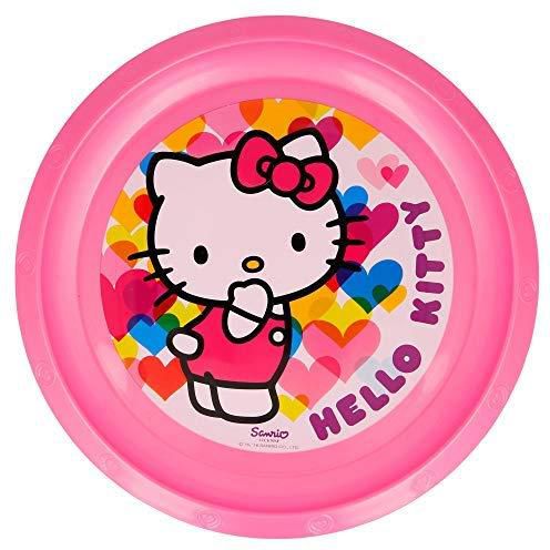 Hello Kitty Plastic Plate Stor 82212)