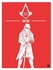 ملصق لوحة معدنية بتصميم من فيلم Assassin's Creed أحمر/أبيض 15x20سنتيمتر