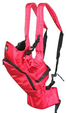 Baby Carrier with all Directional Protection Red