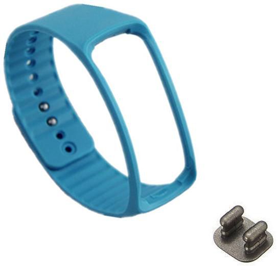 Replacement Wristband with Clasp for Samsung Gear Fit Blue