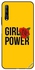 غطاء حماية واقٍ بطبعة عبارة "Girl Power" لهاتف هواوي Y9S متعدد الألوان