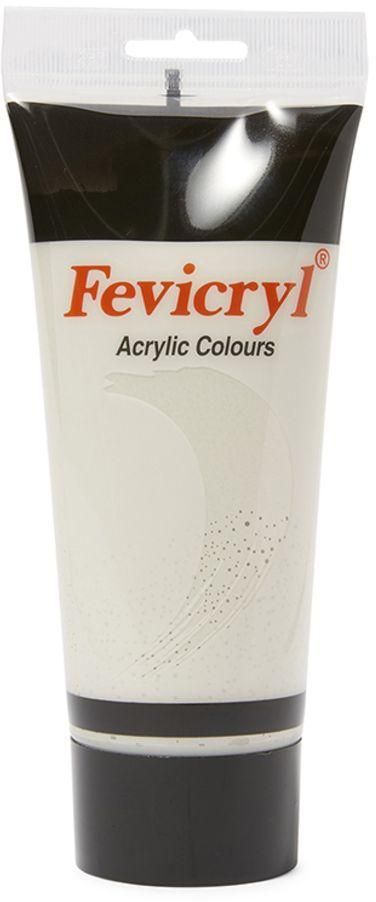 Fevicryl Acrylic Color 200ml Silver
