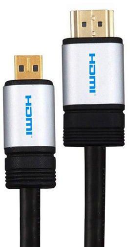 HDMI HDTV Cable For Nikon Coolpix S9700 Camera 1.5meter Black/Silver