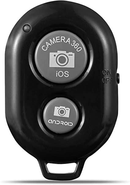 2 Pack Bluetooth Camera Remote Control Shutter Wireless Technology Compatible with iPhone & Android Phones/iPad iPod Tablet