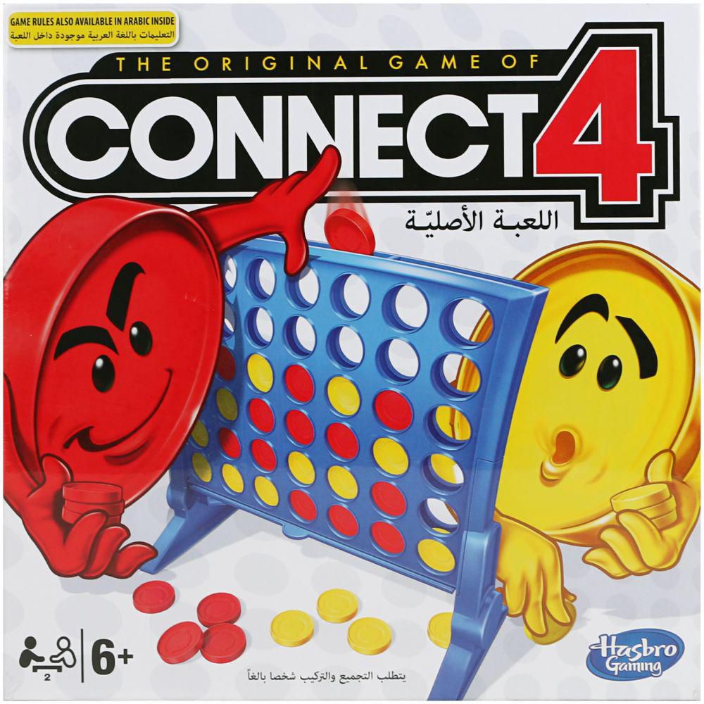 Hasbro Game Connect 4 For Kids , Multi Color - 170690