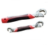 Snap-n-Grip Adjustable Wrench Set - 2 Pieces - Red