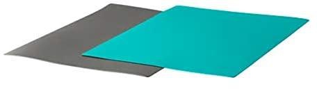 Ikea 303.358.98 2 Stück Schneidebretter grau/blaugrün Finfordela Flexible Chopping Boards Grey/Teal Green Pack of 2, Not Specified