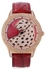 PRINCESS_BUTTERFLY Women Quartz Watch - Red+Golden