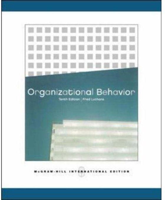 Generic Organizational Behavior