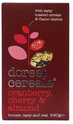 Dorset Cranberry Cherry & Almond Cereal - 540 g