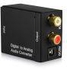 Digital Optical Coaxial Toslink to Analog Stereo RCA Converter for PlayStation/XBox/HDTV/Blu Ray/DVD