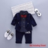 Fashion Kid Boy Children's Clothing Suit 2-piece Shirt Pants Set