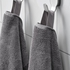 HIMLEÅN Washcloth - dark grey/mélange 30x30 cm