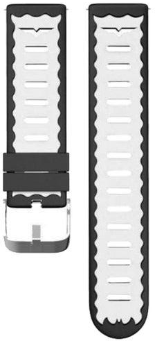 Replacement Watch Band For Huawei Watch GT/Samsung Gear S3 22mm 22millimeter Black/White