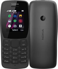 Nokia 110 Dual Sim, 2G - Black