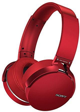 Sony Mdr-xb950 Extra Bass Wireless Bluetooth Headset Red