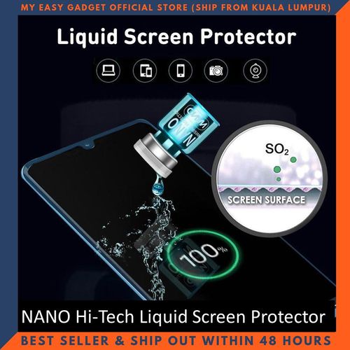 Myeasygadget NANO Hi-Tech Liquid Screen Protector Invisible 9H Hardness Anti-Scratch