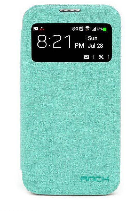 Rock 1211341 Flip Cover for Samsung Galaxy S4 - Light Green