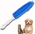 Silicone Bath And Massage Brush For Dogs And Cats, Hair Remover Brush