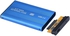 Nanotek Ultra Slim USB 3.0 to 2.5-Inch SATA External Aluminum Hard Drive Enclosure and Carrying bag - Blue (HDD Not Included)