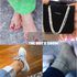 Lovely Girl Crystal Ankle Bracelet Silver Color Link Chain Anklet Sexy Barefoot Jewelry Women Foot Bracelet
