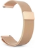 Gear S3 Watch Band, Milanese Loop Stainless Steel Bracelet Smart Watch Strap for Samsung Gear S3 Frontier / S3 Classic / Moto 360 2nd Gen 46mm Smartwatch, ROSE GOLD