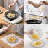 SacJkt Collapsible Colander, Foldable Frying Basket, Chip Basket for Frying, Stainless Steel Cooking Strainer for Filtering of French Fries and Other Foods