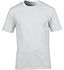 Round Neck Polo Shirt-white